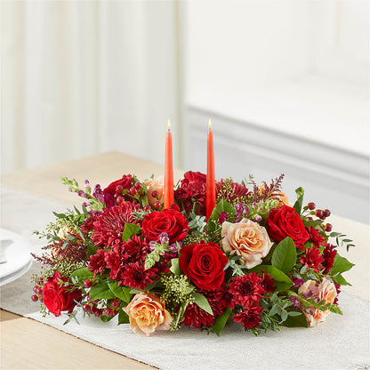 Most Thankful Centerpiece –  Guilles Flower Shop And Catering, San Jose CA