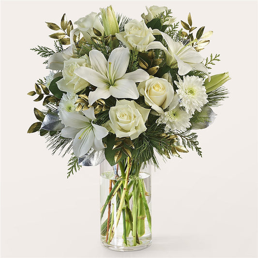 Wintry Mix Bouquet –  Guilles Flower Shop And Catering, San Jose CA