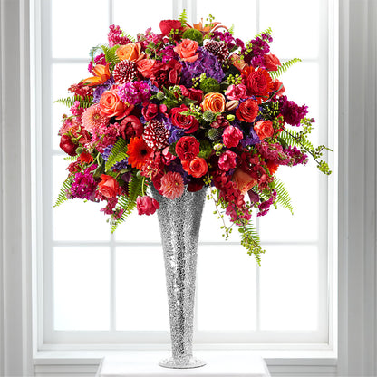 Flower Jeweled Arrangement –  Guilles Flower Shop And Catering, San Jose CA