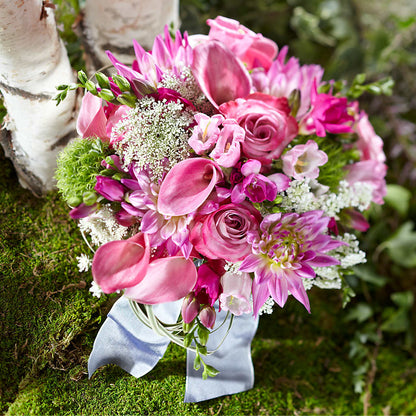 Pink Profusion Bouquet –  Guilles Flower Shop And Catering, San Jose CA