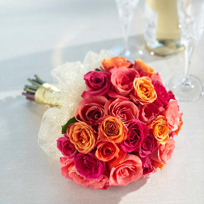 Sweet Roses Bouquet –  Guilles Flower Shop And Catering, San Jose CA