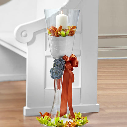 Matrimony Pew Decor –  Guilles Flower Shop And Catering, San Jose CA