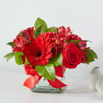 Red Hot Bouquet –  Guilles Flower Shop And Catering, San Jose CA