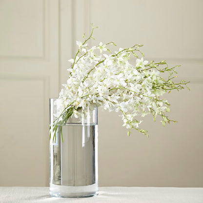 White Dendrobium Bouquet –  Guilles Flower Shop And Catering, San Jose CA